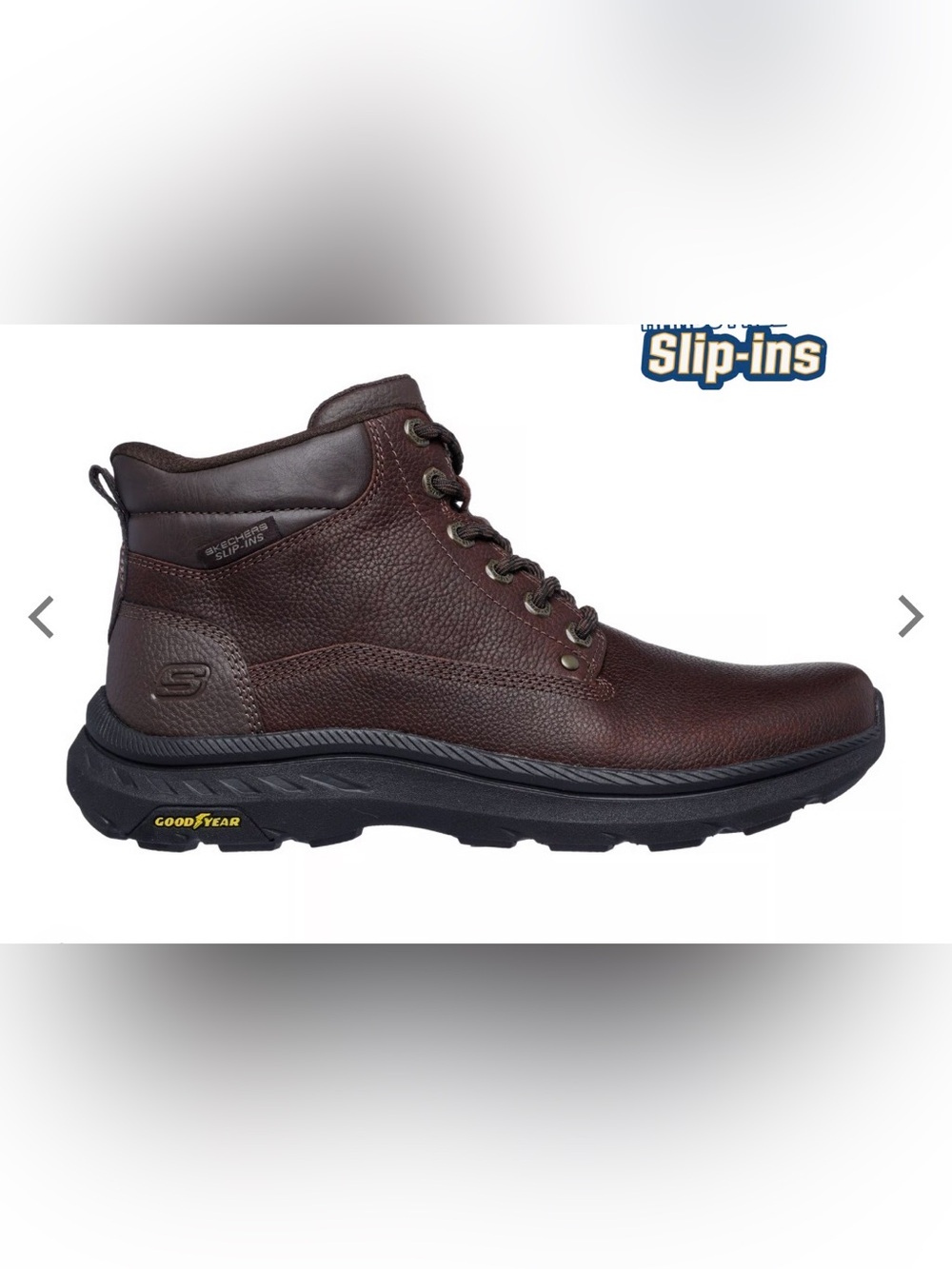 Skechers Slip-ins Relaxed Fit brown boots : Pollard - Waylon size 11